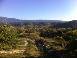 Entrechaux : de Font Girarde à Chabrière