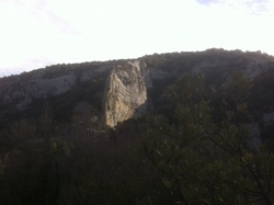 ENTRECHAUX vers Notre Dame des Anges