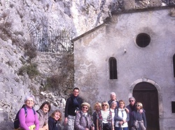 ENTRECHAUX vers Notre Dame des Anges