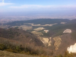 Les crêtes du Mont st Amand