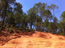 Les Ocres  de Mormoiron