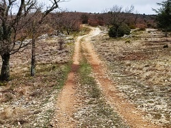 LIOUX : DU CHATEAU DE JAVON PAR LE MUR DE LA PESTE