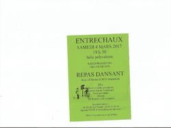 REPAS DANSANT LE 4 MARS